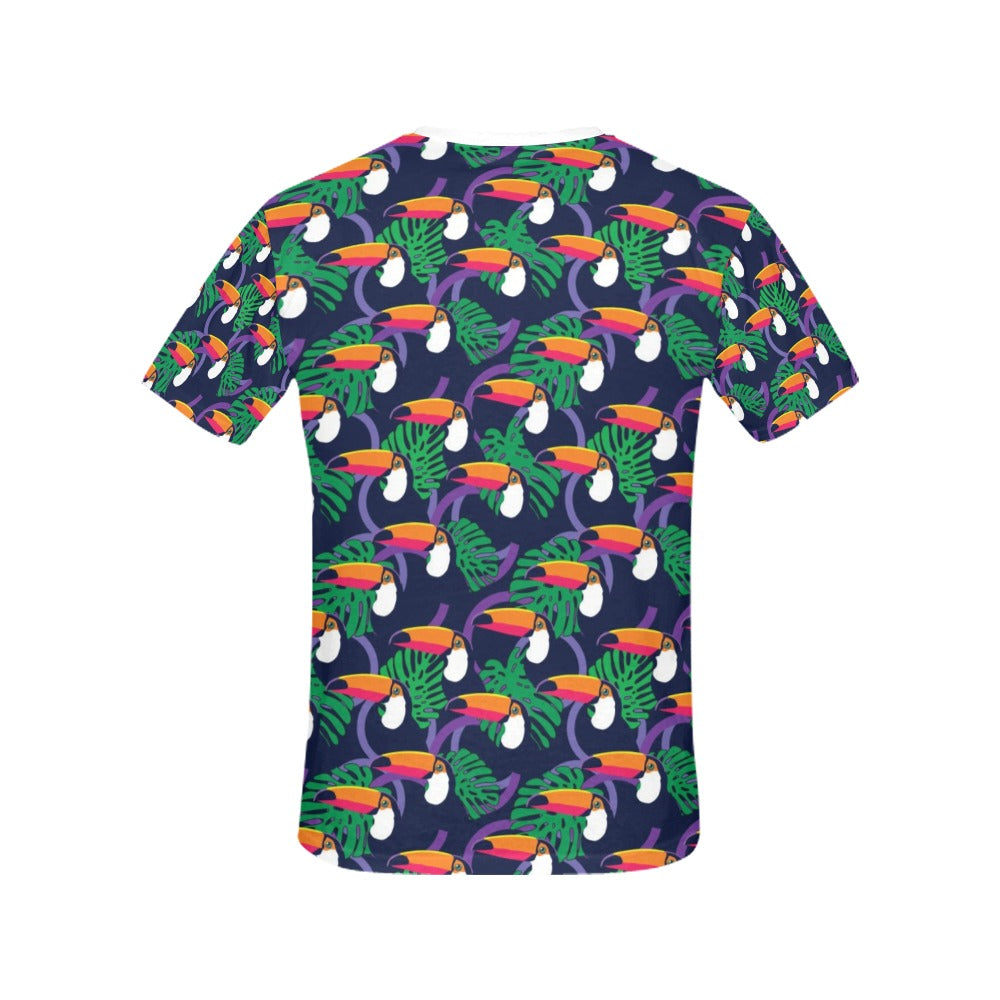 Toucan Print Design LKS302 Women's  T-shirt