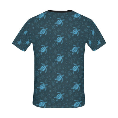 Sea Turtle Print Design LKS308 Men's All Over Print T-shirt