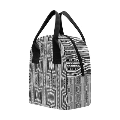 Polynesian Tribal Style Insulated Lunch Bag