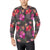 Hibiscus Pattern Print Design HB014 Men's Long Sleeve Shirt