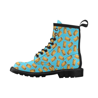 Burrito Print Design LKS301 Women's Boots