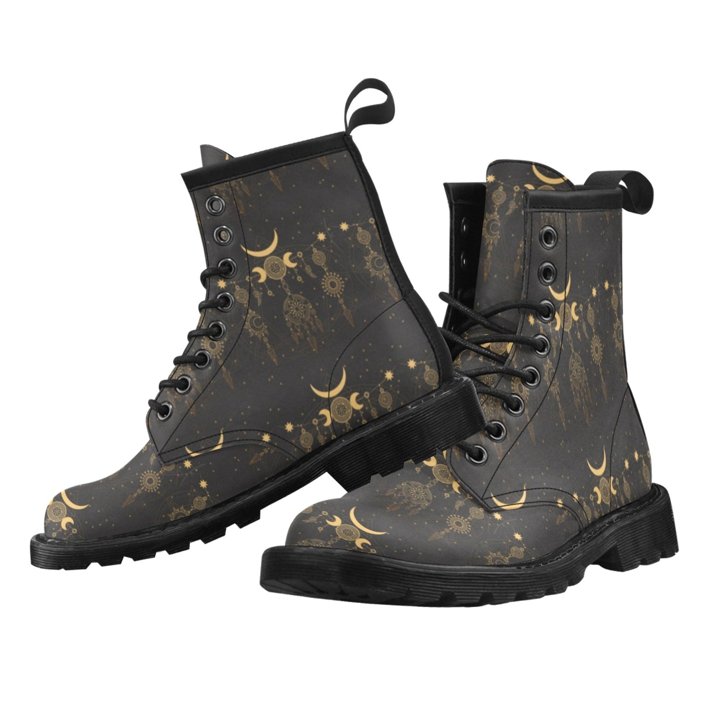 Sun Moon Boho Style Women's Boots