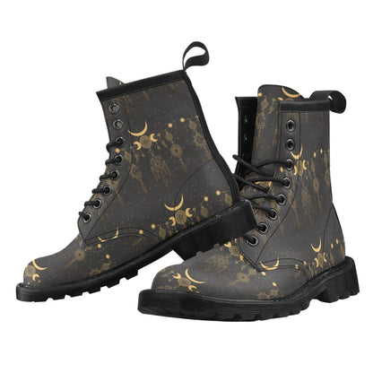 Sun Moon Boho Style Women's Boots