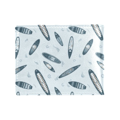 Surfboard Print Design LKS306 Men's ID Card Wallet