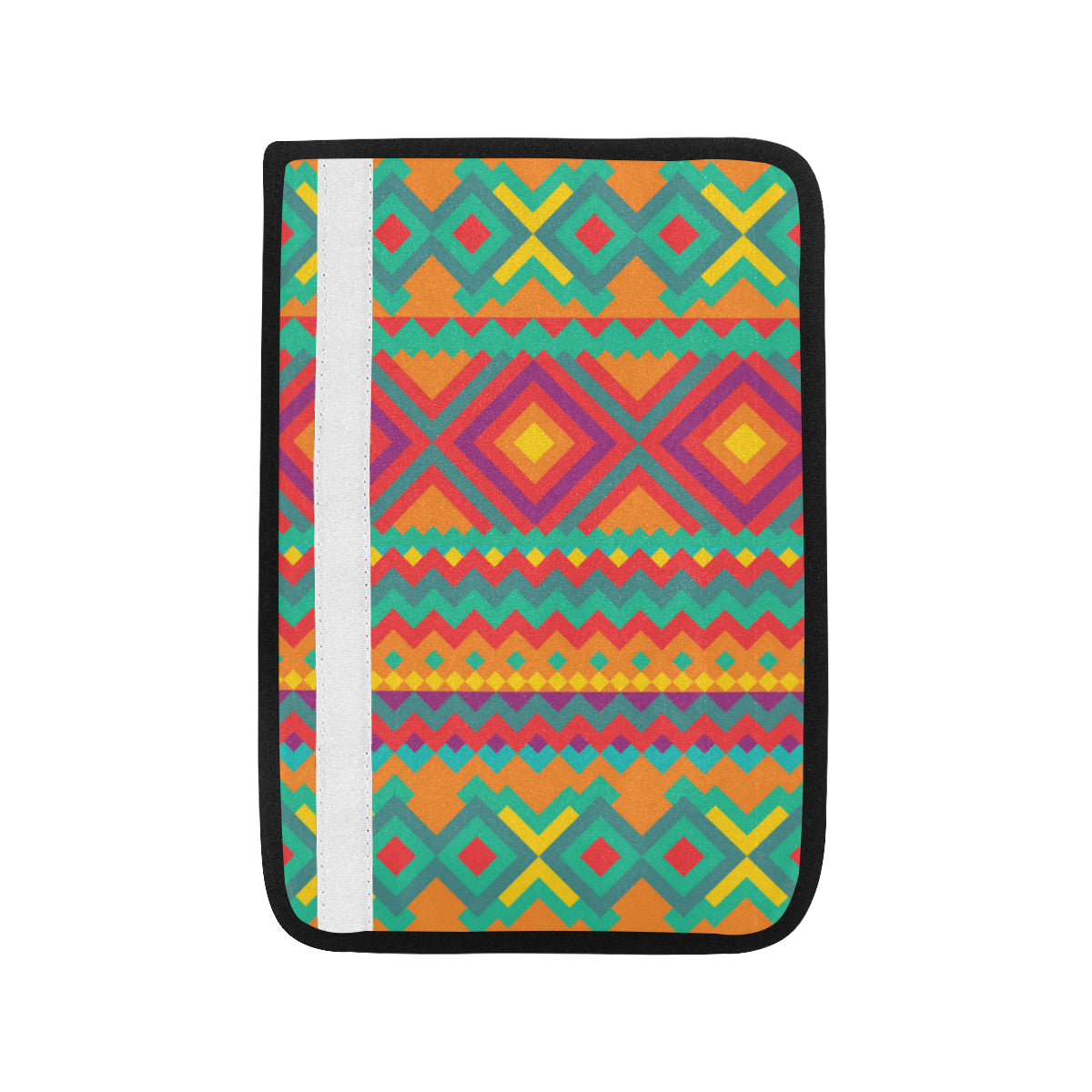 Mexican Pattern Print Design 04 Car Seat Belt Cover