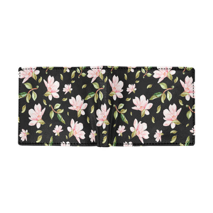 Magnolia Pattern Print Design MAG01 Men's ID Card Wallet