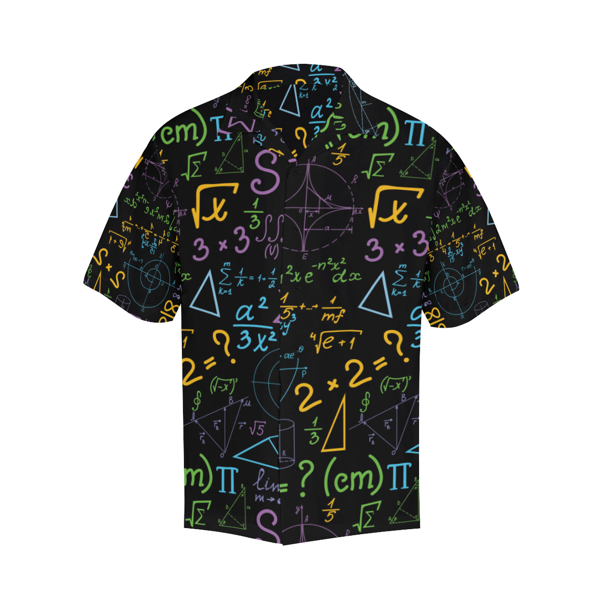 Math Pattern Print Design 03 Men's Hawaiian Shirt