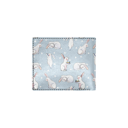 Rabbit Pattern Print Design RB06 Men's ID Card Wallet