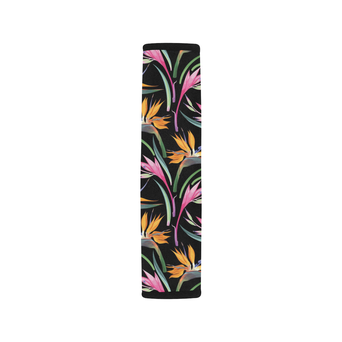 Tropical Flower Pattern Print Design TF017 Car Seat Belt Cover