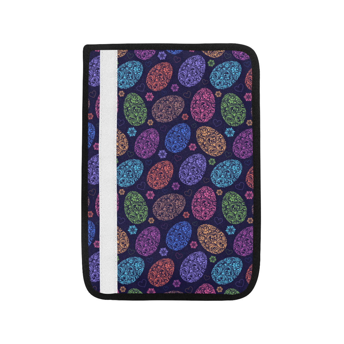 Easter Eggs Pattern Print Design RB012 Car Seat Belt Cover