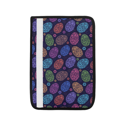 Easter Eggs Pattern Print Design RB012 Car Seat Belt Cover
