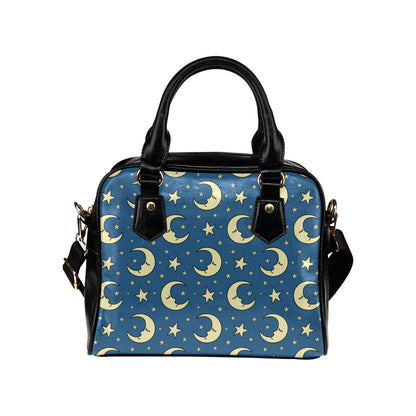 Moon Night Pattern Print Design 03 Shoulder Handbag