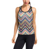 Multicolor zigzag Tribal Aztec Women's Racerback Tank Top