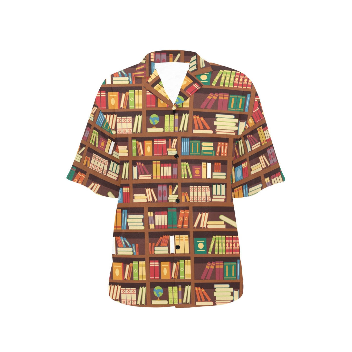 Book Pattern Print Design 06 Women's Hawaiian Shirt