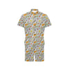 Hippie Print Design LKS306 Men's Romper