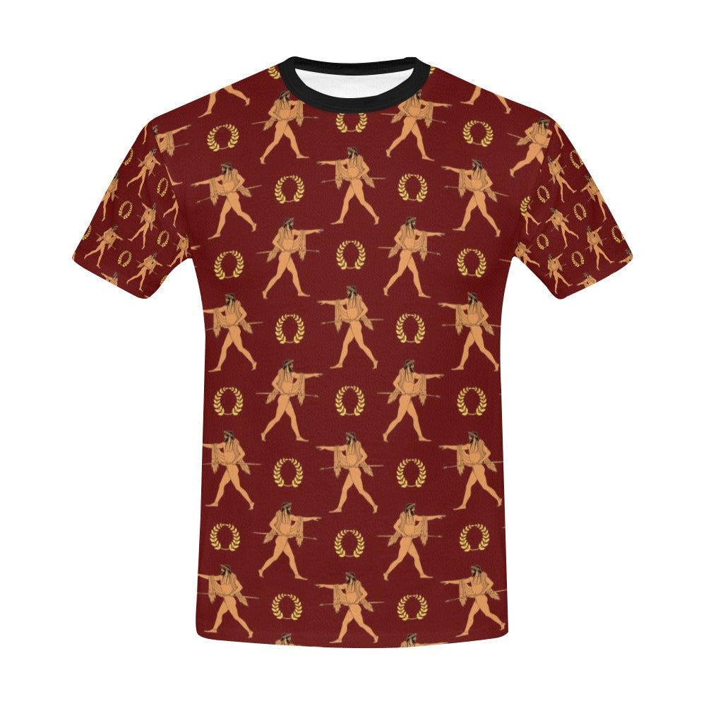 Ancient Greek Print Design LKS307 Men's All Over Print T-shirt