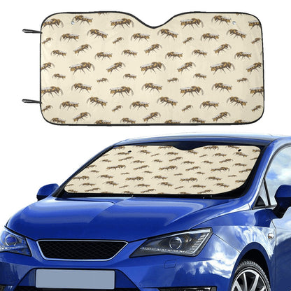 Bee Print Design LKS306 Car front Windshield Sun Shade