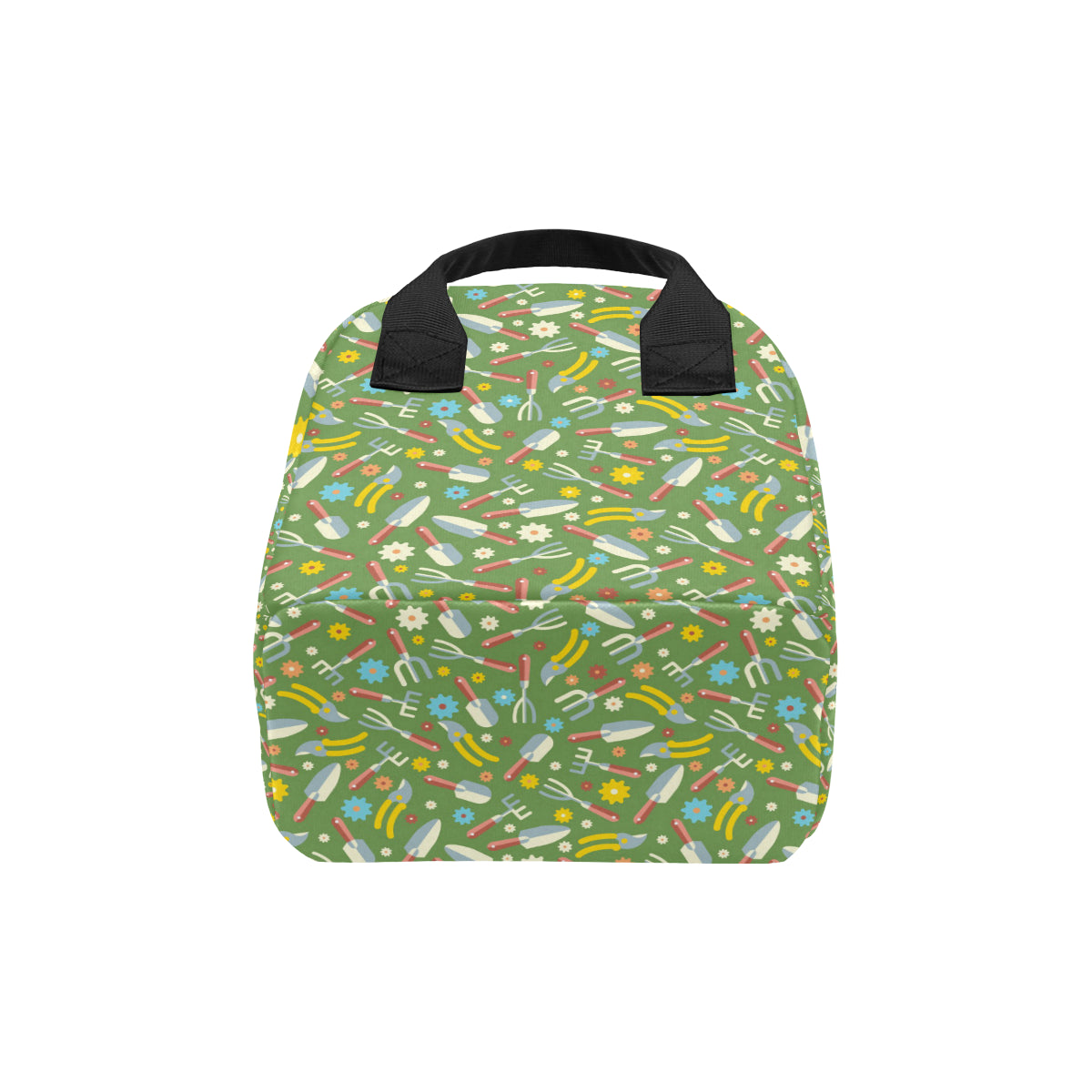 Gardening Pattern Print Design G06 Insulated Lunch Bag