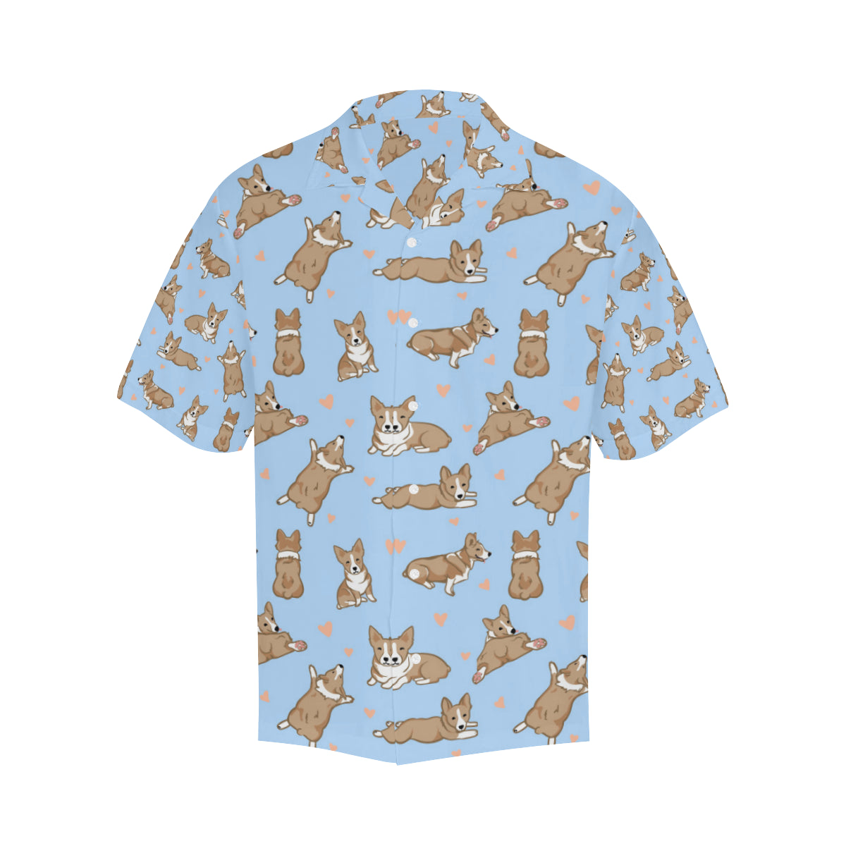 Pembroke Welsh Corgis Pattern Print Design A05 Men's Hawaiian Shirt