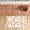 Cupcakes Strawberry Cherry Print Kitchen Mat