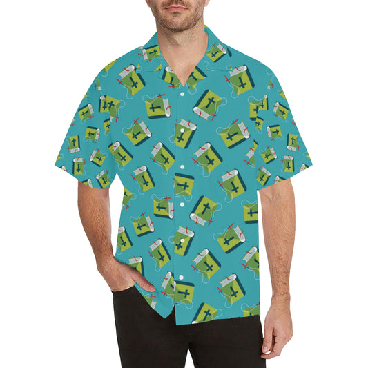 Bible Pattern Print Design 01 Men's Hawaiian Shirt