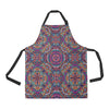 Boho Pattern Print Design 06 Apron with Pocket