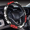 Navajo Pattern Print Design A02 Steering Wheel Cover with Elastic Edge