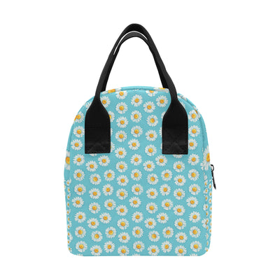 Daisy Pattern Print Design DS03 Insulated Lunch Bag