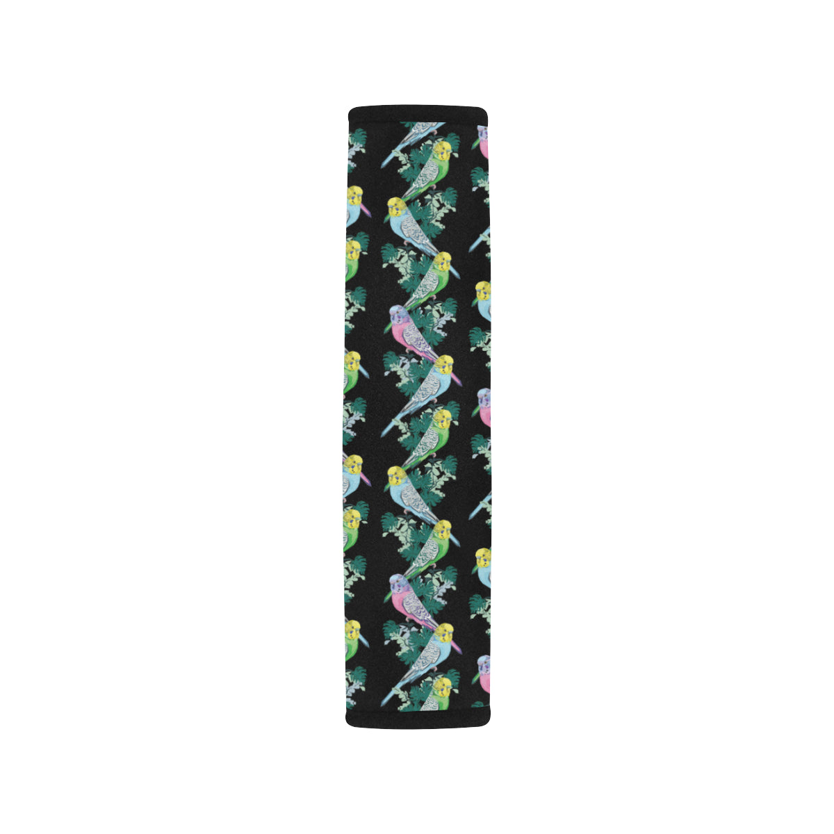 Budgerigar Pattern Print Design 03 Car Seat Belt Cover
