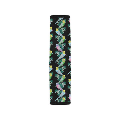 Budgerigar Pattern Print Design 03 Car Seat Belt Cover