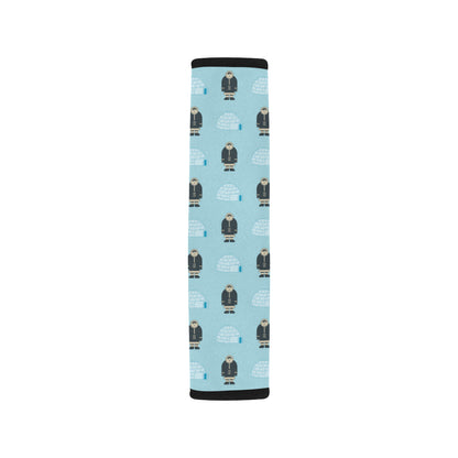 Eskimo Pattern Print Design 03 Car Seat Belt Cover