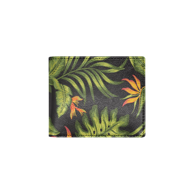 Bird Of Paradise Pattern Print Design BOP013 Men's ID Card Wallet