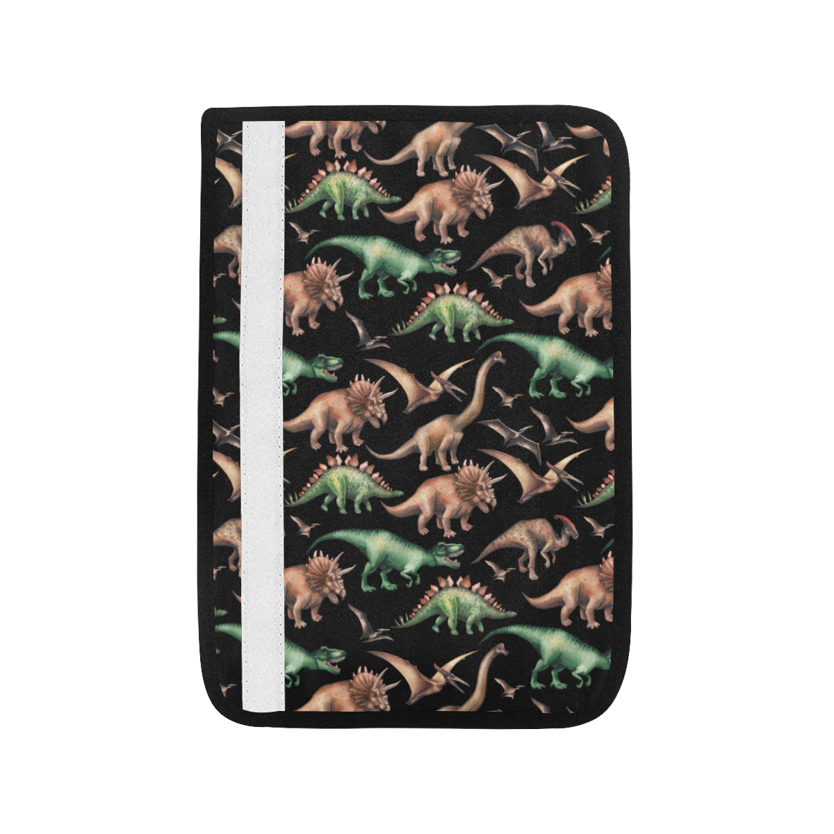 Dinosaur Print Pattern Car Seat Belt Cover