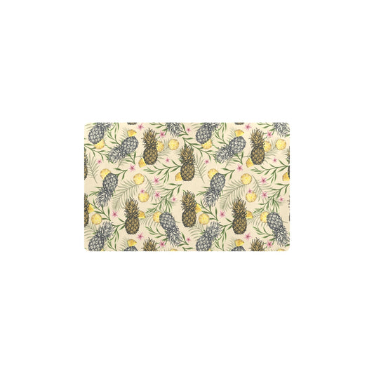 Pineapple Pattern Print Design PP012 Kitchen Mat