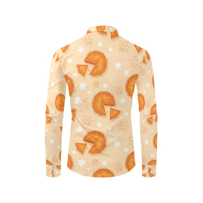 APie Pattern Print Design A01 Men's Long Sleeve Shirt