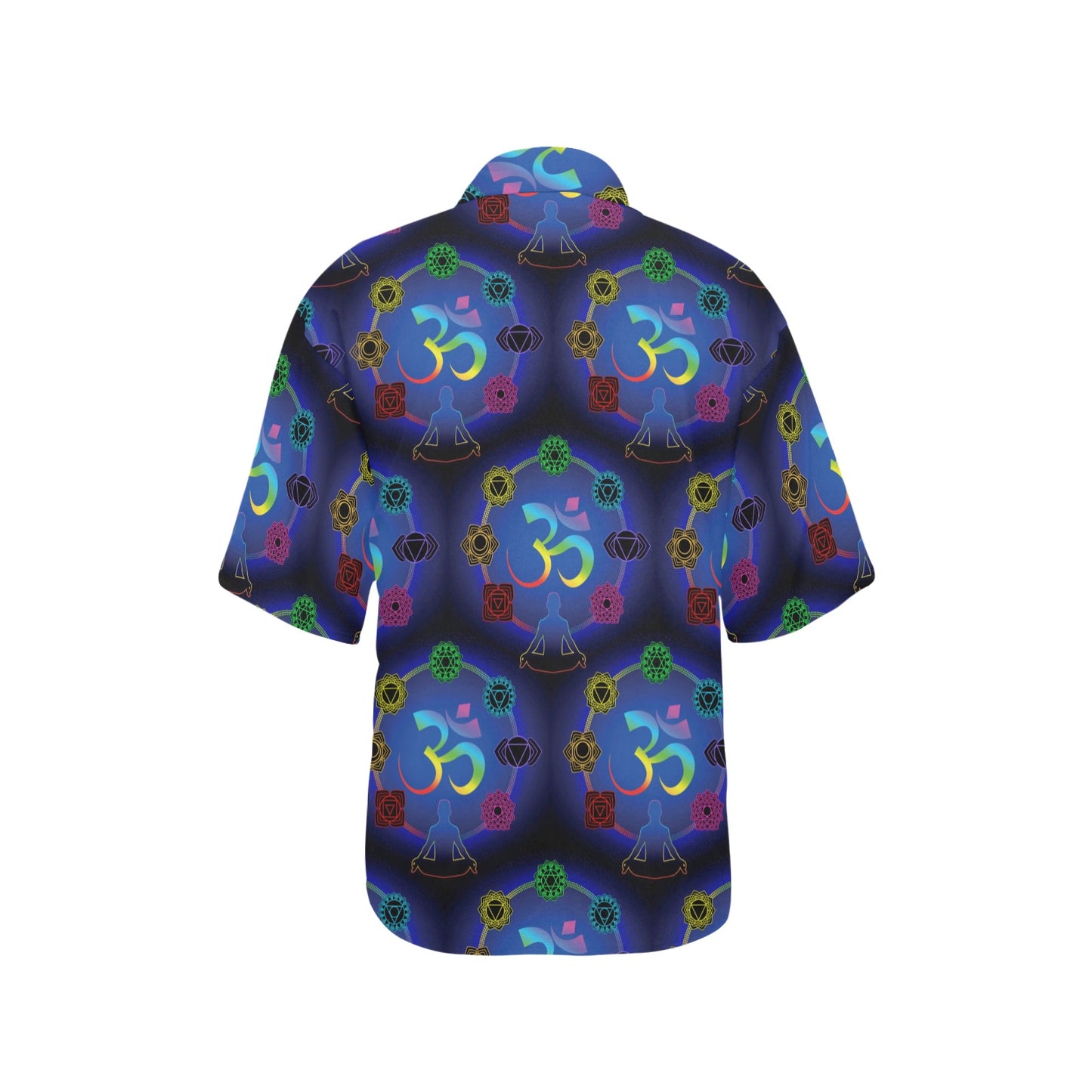 Chakra Zen Yoga OM Women's Hawaiian Shirt