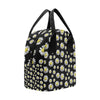 Daisy Pattern Print Design DS01 Insulated Lunch Bag