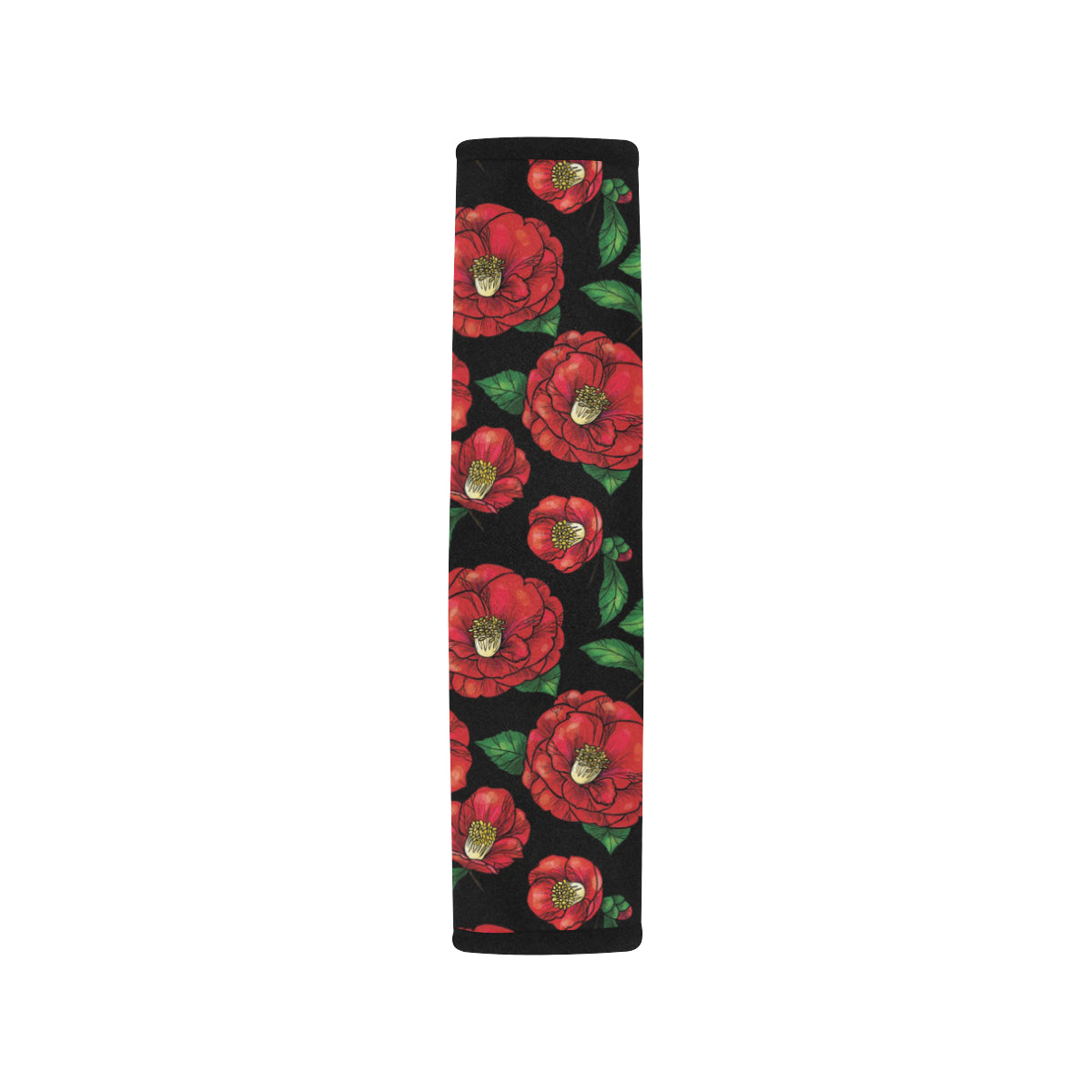 Camellia Pattern Print Design CM07 Car Seat Belt Cover