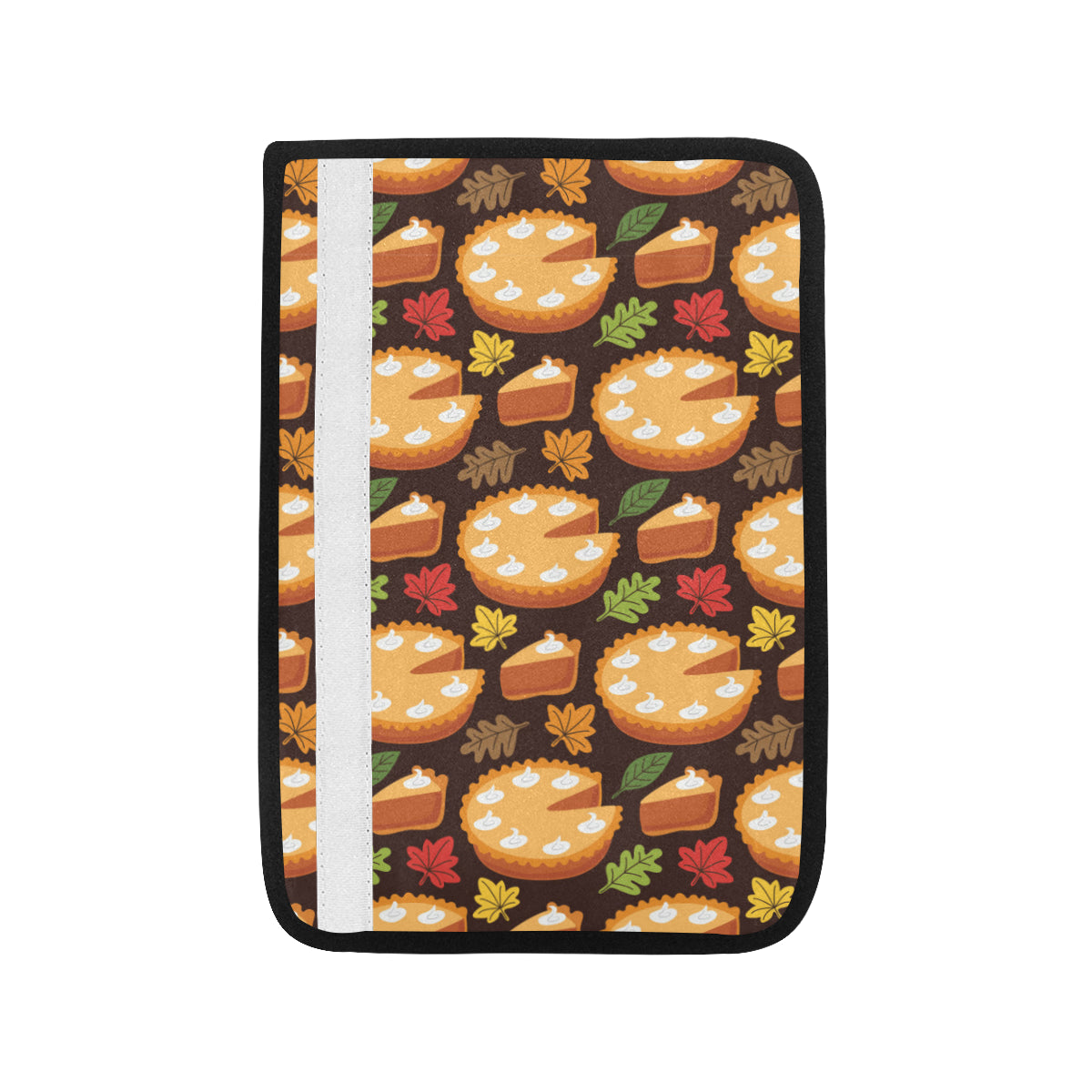 Pie Pattern Print Design A03 Car Seat Belt Cover