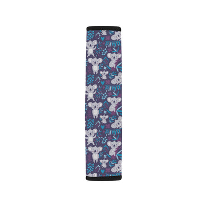 Koala Cute Themed Design Print Car Seat Belt Cover