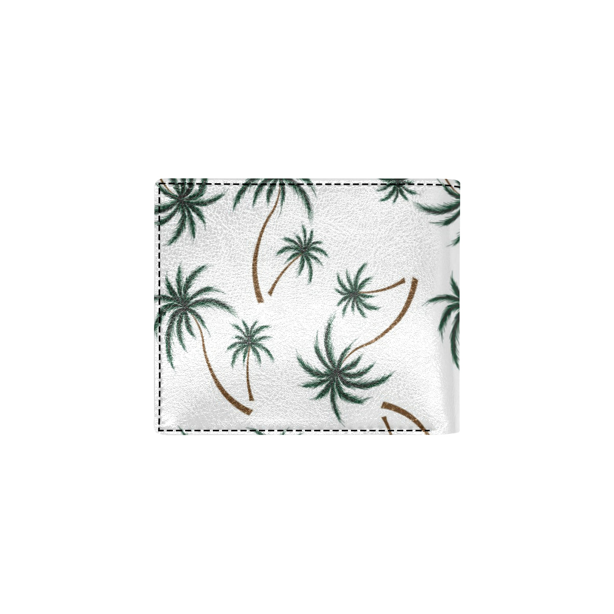 Palm Tree Pattern Print Design PT07 Men's ID Card Wallet