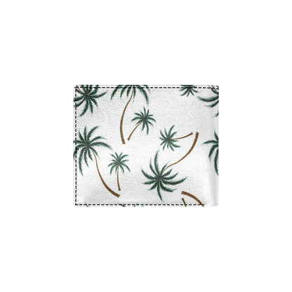 Palm Tree Pattern Print Design PT07 Men's ID Card Wallet