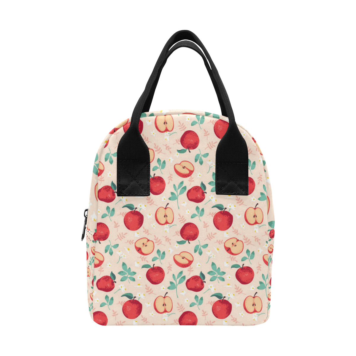 Apple Pattern Print Design AP06 Insulated Lunch Bag