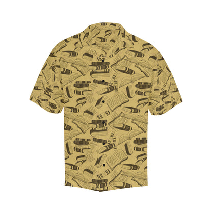 Book Pattern Print Design 02 Men's Hawaiian Shirt
