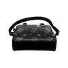 Owl Boho Style Pattern Print Design A04 Shoulder Handbag