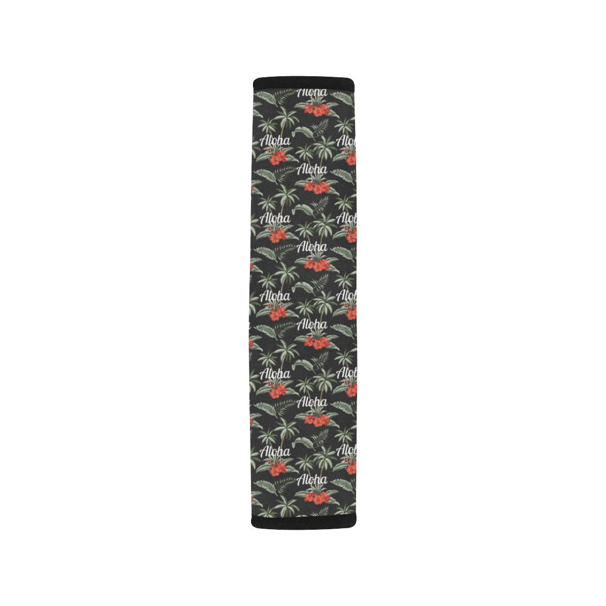 Aloha Palm Tree Design Themed Print Car Seat Belt Cover