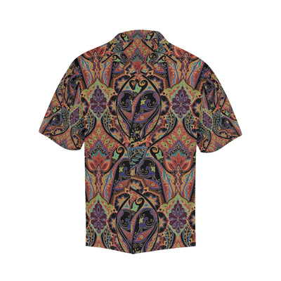 Bohemian Pattern Print Design 06 Men's Hawaiian Shirt