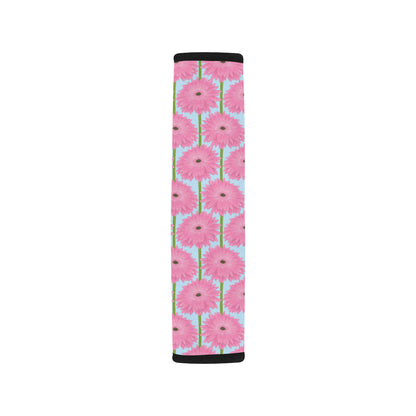 Gerberas Pattern Print Design GB01 Car Seat Belt Cover
