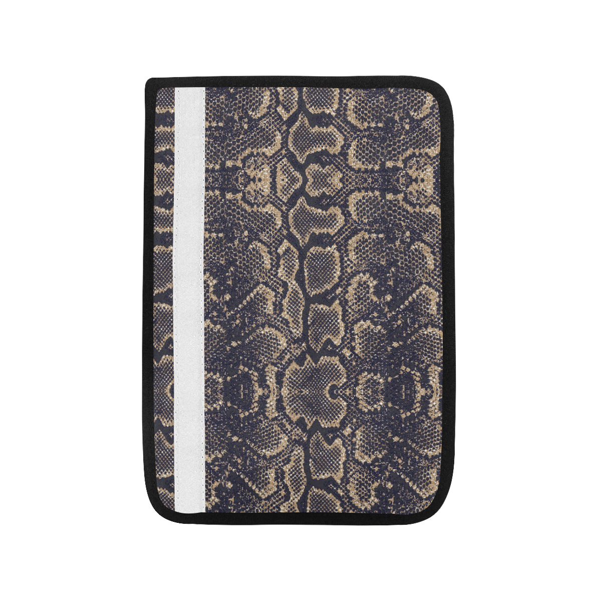 Snake Skin Pattern Print Car Seat Belt Cover