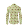 Beagle Pattern Print Design 07 Men's Long Sleeve Shirt